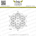 Lesia Zgharda Design photopolymer Stamp Geometry 5.4x5.6