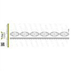 Lesia Zgharda Design photopolymer Stamp Set Ornament of Native American tribes 