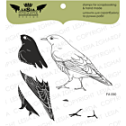 Lesia Zgharda Design  Stamp Set ''Bird''