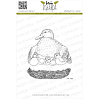 Lesia Zgharda Design photopolymer Stamp Set Mommy ducklings 