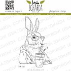 Lesia Zgharda Stamp "Hare with lemonade" FA181