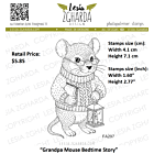 Lesia Zgharda Stamp Grandpa Mouse Bedtime Story” 
