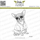 Lesia Zgharda Design Stamp Chill Chihuahua Dog (Girl)