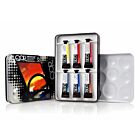 QOR Watercolour Introductory Set - metalen doos - assortiment van 5ml tubes - 6 helder kleuren