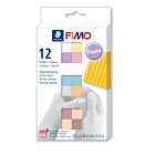 Fimo soft colour pack 12 pastel colours /12x25gr 8023C12-3