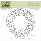 Lesia Zgharda Design Stamp "Branches wreath"