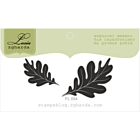 Lesia Zgharda Design Stamp Oak's leaves (small)