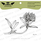 Lesia Zgharda Design Stamp clover FL111