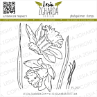 Lesia Zgharda Design Stamp Set "Daffodils constructor"