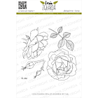 Lesia Zgharda Design Stamp Set "Charming rose"