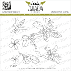  Lesia Zgharda Design photopolymer Stamp Set Plum blossom FL257