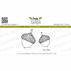 Lesia Zgharda Design photopolymer Stamp Set Acorn 