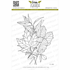 Lesia Zgharda Design Stamp "Fall leaves bouquet (large)"