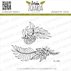  Lesia Zgharda Design photopolymer Stamp Set Branches with leaves FL298
