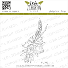 Lesia Zgharda Design Stamp Sunflower with wheat FL350