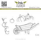 Lesia Zgharda Design Stamp Set Garden Harvest Cart