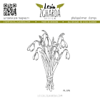 Lesia Zgharda Stamp Bouquet of snowdrops flowers