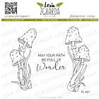 Lesia Zgharda Stamp Set Mushrooms with sentiments