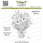 Lesia Zgharda Design Stamp "Spring Art Bouquet"