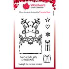 Woodware Festive Rudolph Clear Stamps (FRS936)