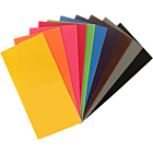 GC Wasfolie 15x6,5 cm Heldere Kleuren 10 stuks