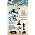 Jenine's Tide of Hope Clear Stamp Maritime Backgrounds (JMA-TH-STAMP931)