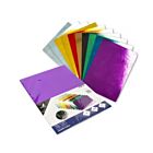 Metallic karton pak 10 vel A4 assorti kleuren 300 grams
