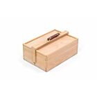 Multifunctionele gereedschapskist Kangaro 3 lagen, 4 laden beukenhout met handvat 23.5x13x34cm