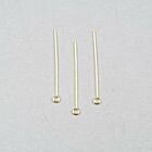 Kettelstiften met oog goudkleur 32MM