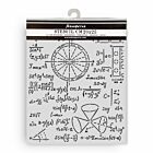 Stamperia A New Beginning Thick Stencil 20x25cm Formulas (KSTD201)