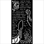 Stamperia Venice City of Art Thick Stencil 12X25cm Gondola (KSTDL120)