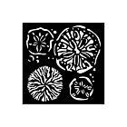 Stamperia Silent Sea Thick Stencil 12x12cm Sponges (KSTDS38)