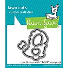 Lawn Fawn custom craft dies RAWR lawn cuts