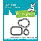 Lawn Fawn custom craft dies lights out - lawn cuts