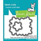 Lawn Fawn custom craft dies how you bean? star add-on - lawn cuts