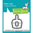 Lawn Fawn custom craft dies caramel apple - lawn cuts