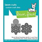 Lawn Fawn custom craft dies reveal wheel snowflake add-on