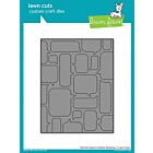 Lawn Fawn custom craft dies stitched speech bubble backdrop