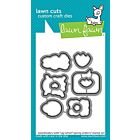 Lawn Fawn custom craft dies say what? spring critters - lawn cuts