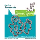 Lawn Fawn dies rub-a-dub-dub flip-flop - lawn cuts