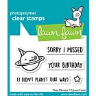 Lawn Fawn 2x3 clear stamp set year eleven