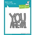 Lawn Fawn dies giant you are #1