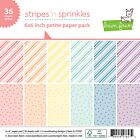 Lawn Fawn petite paper pack Stripes 'n Sprinkles Petite Paper Pack