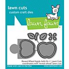 Lawn Fawn dies reveal wheel apple add-on