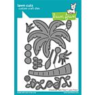 Lawn Fawn dies christmas palm tree