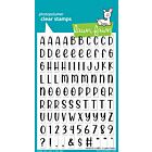 Lawn Fawn 4x6 clear stamp set Henry Jr.'s ABCs