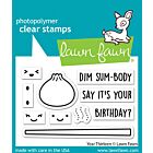 Lawn Fawn 2x3 clear stamp set Year Thirteen