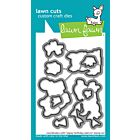 lawn fawn dies yappy birthday add-on lawn cuts