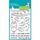 lawn fawn 4x6 clear stamp set batty for you