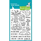 lawn fawn 4x6 clear stamp set wild wolves